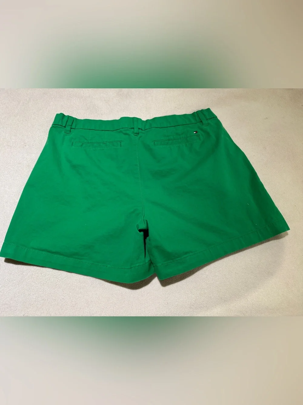 Tommy Hilfiger Bright Green Casual Women’s Shorts - Picture 4 of 4